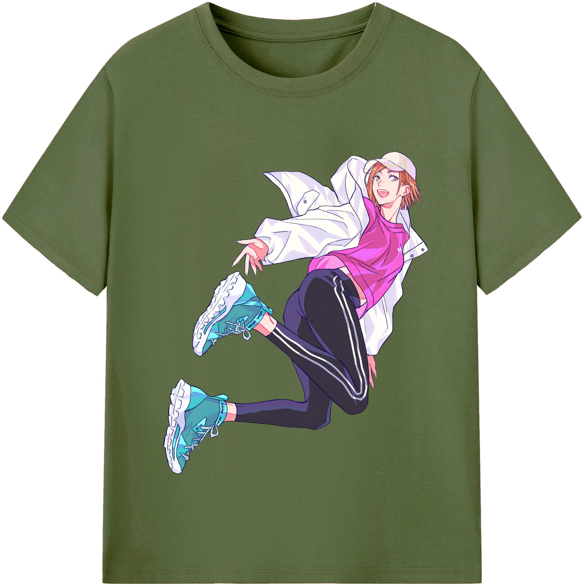 （画像用） 呪術廻戦 Jujutsu Kaisen 綿100％半袖Tシャツ（フロントプリント）